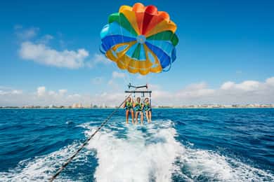 Palma Bay: Parasailing-Erlebnis