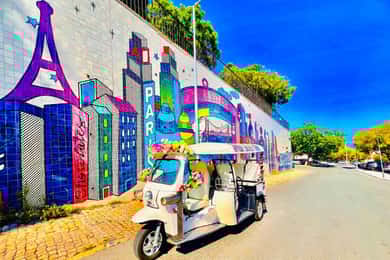 Lisboa: Privat Tuk Tuk-tur med polaroidbilder