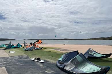 Curaçao: Kiteboardlessen en materiaalverhuur