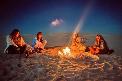 From Tunis Sousse & Hammamet: 2 Day desert tour & tent night
