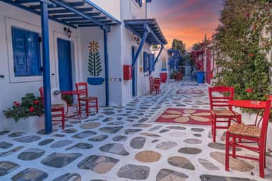 Mykonos : visite d'une demi-journée pour les passagers d'une croisière