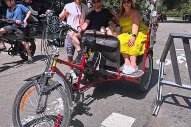 New York City: Stadsvandring med cykeltaxi i Central Park