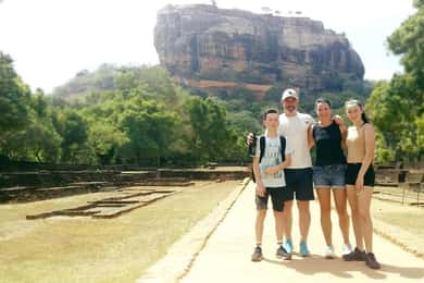 Sigiriya Rock and Dambulla with Minneriya safari from Kandy