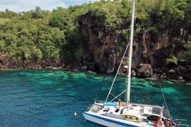 Les Anses-d'Arlet : Excursion en catamaran avec observation des tortues