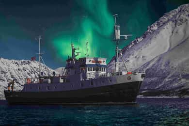 Från Tromsö: Norrskenskryssning på ett mysigt vintagefartyg