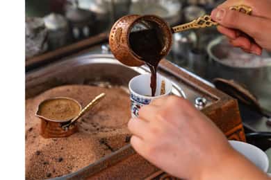 Capadócia: Workshop de café turco de areia com sobremesas