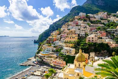 Från Sorrento: Halvdagsutflykt till Positano med minivan
