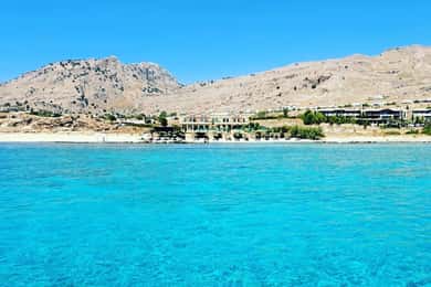 Lindos: Swim and Snorkel Boat Cruise with Drinks