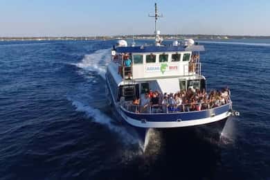 Playa d'en Bossa/Figueretes: Tur och retur med färja till Formentera