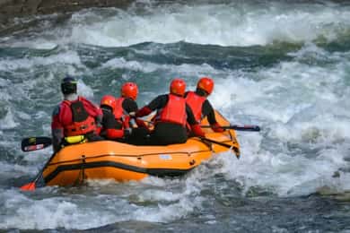Rafting adrénaline dans la vallée de Brembana