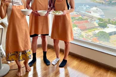 Top Home Cooking Class with Stunning River View AC Kitchen