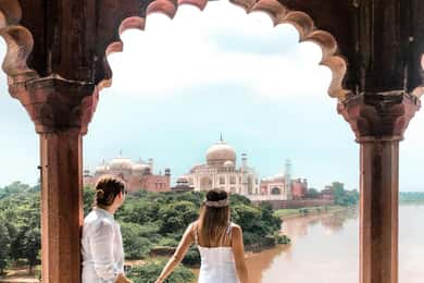 Agra Evening Tour with Sunset view Taj Mahal