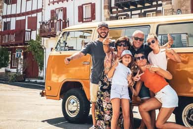 French Basque Country Private Day Tour in an 70's VW Combi