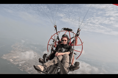 Halong Sky Tour: Powered Paragliding