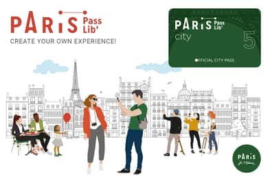 Parigi Passlib' City: Pass ufficiale con 5 attrazioni principali
