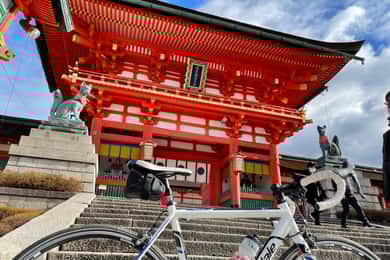 京都：ロードバイクをレンタルして京都とその周辺を探索