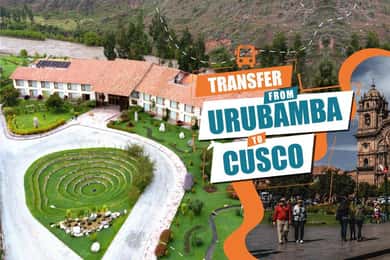 From Urubamba: Transfer to Cusco