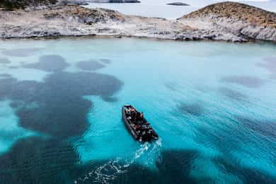 Naousa: Private Boat Cruise to Antiparos Island