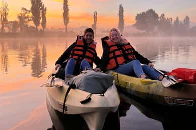 Xochimilco: Sonnenaufgang im Kajak in Mexiko-Stadt