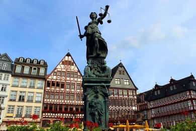 Frankfurt: Excursão a pé com um guia de turismo