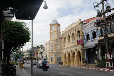 City tour em Phuket com pontos de vista, templos e alimentação de elefantes