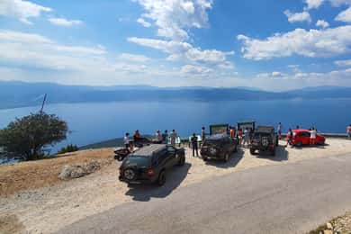 Jeep-safari i nationalparken Galicica fra Ohrid