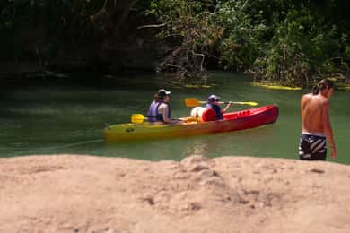 Canoeing and kayaking on the Argens: 1-hour rental: "Rocher de Palay" route