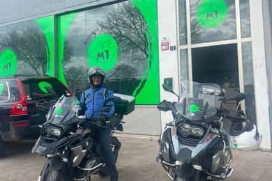 Motorcycle training on Mallorca