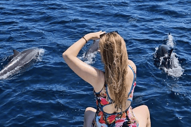 Bali: Sunrise Dolphin Snorkel, Waterfall & UNESCO Temple