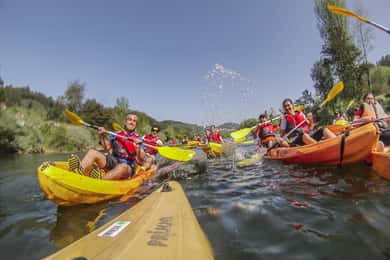 Canoeing on the Mondego River 12km, Penacova, Coimbra