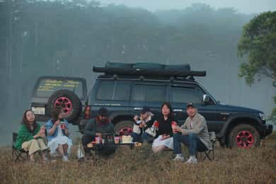 Da Lat : Tour photographique du lac et de la forêt au lever du soleil
