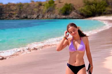 Private day tour to pink beach-sand island-gili petelu