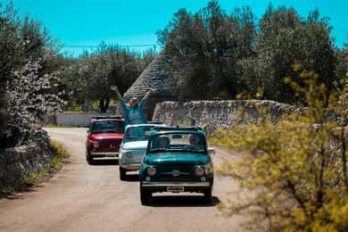 Puglia: Vintage Fiat 500 Tour with Cheese Tasting