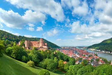 Heidelberg: Passeggiata express con un locale in 60 minuti