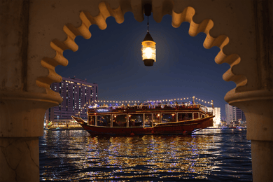 Dubai: New Year's Eve Creek Dhow Dinner Cruise