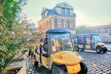 Krakow: Jewish Quarter and Ghetto Sightseeing Golf Cart Tour