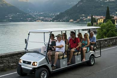 The iconic Como tour • Golf Car Tour • 2 hours