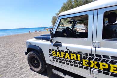 Fra Heraklion: Guidet jeepsafari med vingårdsbesøk og lunsj