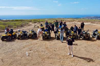 Teneriffa: Teide Volcano Sunset Quad Bike Tour mit Getränken