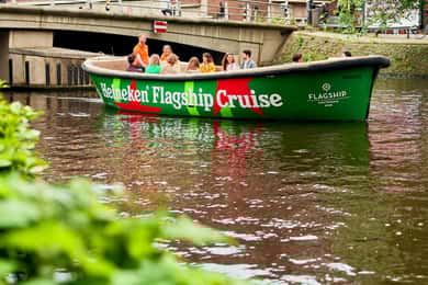 Amsterdam: Die Heineken Flaggschiff-Kanal-Kreuzfahrt