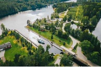 Kanal-Hopping-Kreuzfahrt von Savonlinna nach Heinävesi