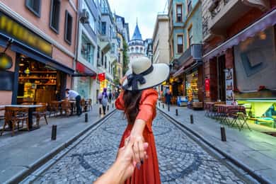 Excursão a pé por Galata, Taksim, Istiklal e Karaköy