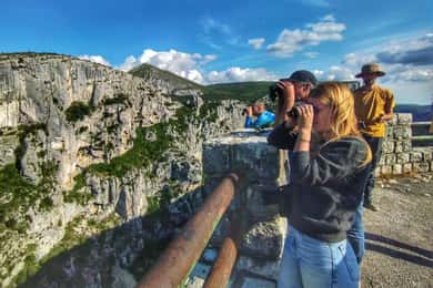 Gorges du Verdon: Watching vultures