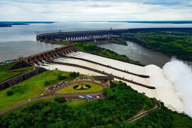 Brazilian Falls, Bird Park and Itaipu Dam