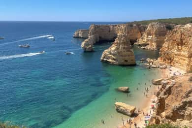 De Faro: Benagil, Algar Seco, e Marinha Adventure Tour