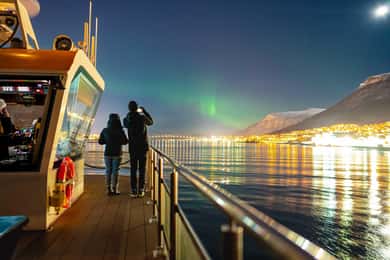Tromsö: Middagskryssning med Aurora med hybridelektrisk katamaran