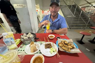 Trío de sabores privados de Singapur: chino, malayo e indio