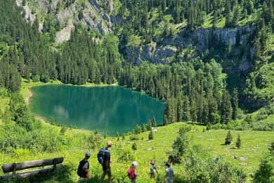 Interlaken: paseo panorámico y raclette junto al lago de montaña