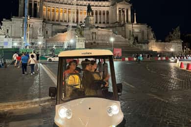 Rom: Nächtliche Golf Cart Tour