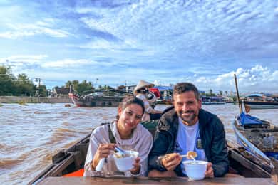 'Cai Rang' Floating Market 2-Day Tour With Biking & Boating